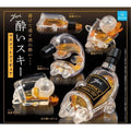 Qualia Drunk Ski Mascot Figure Complete Set Capsule Toy JAPAN OFFICIAL