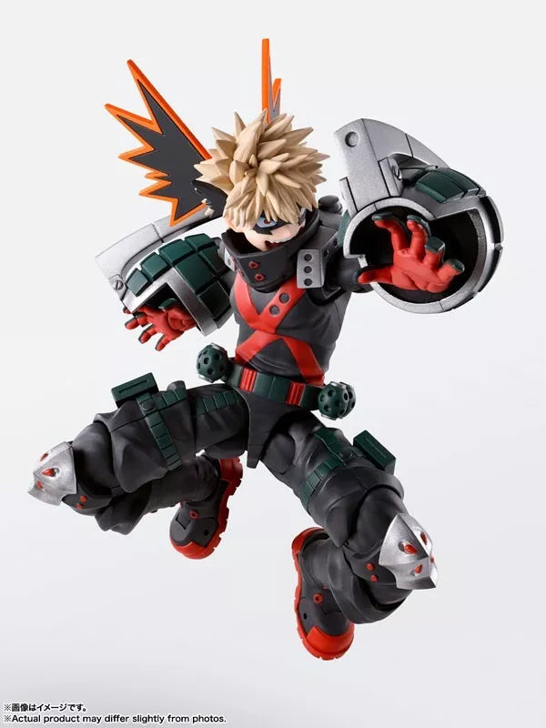 BANDAI S.H.Figuarts My Hero Academia Katsuki Bakugo Action Figure JAPAN OFFICIAL