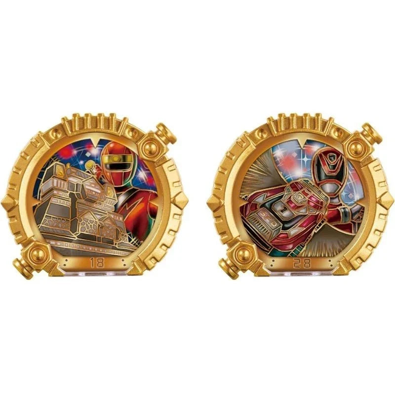 BANDAI No.1 Sentai Gozyuger DX Sentai Ring Set Kakuranger & Dekaranger JAPAN