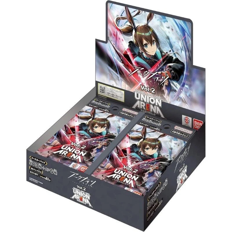 BANDAI Union Arena Arknights Vol.2 EX11BT Booster Pack Box TCG JAPAN OFFICIAL