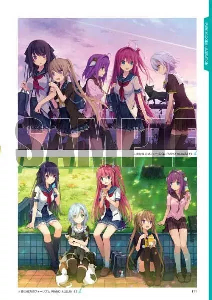 Ao no Kanata no Ao no Kanata no Four Rhythm Visual Fan Book JAPAN OFFICIALFour Rhythm Visual Fan Book JAPAN OFFICIAL