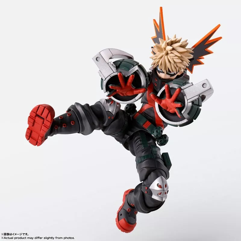 BANDAI S.H.Figuarts My Hero Academia Katsuki Bakugo Action Figure JAPAN OFFICIAL