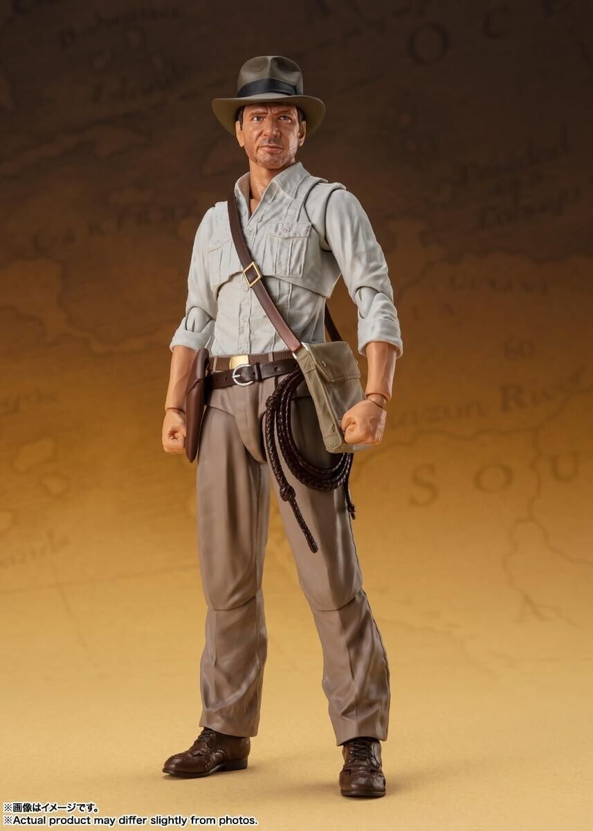 BANDAI S.H.Figuarts Indiana Jones Raiders of the Lost Arc Action Figure JAPAN