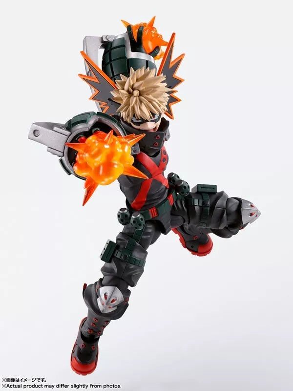 BANDAI S.H.Figuarts My Hero Academia Katsuki Bakugo Action Figure JAPAN OFFICIAL