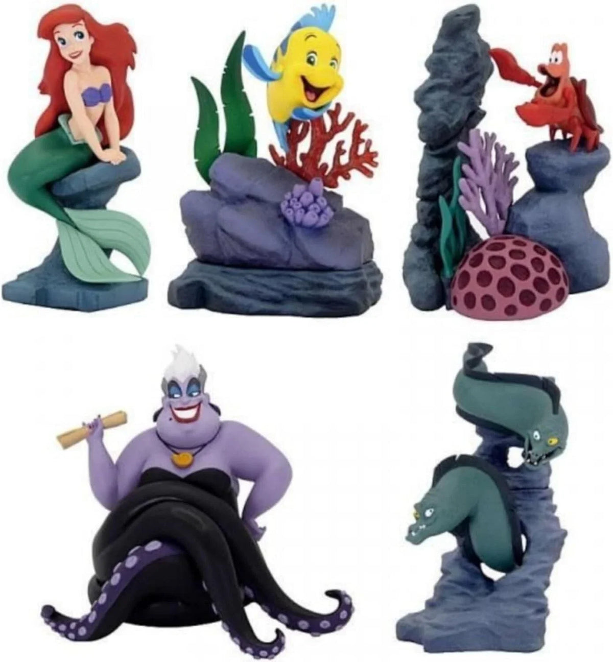 Takara Tomy Arts DioRAMATIC Figure The Little Mermaid Complete Set Capsule Toy