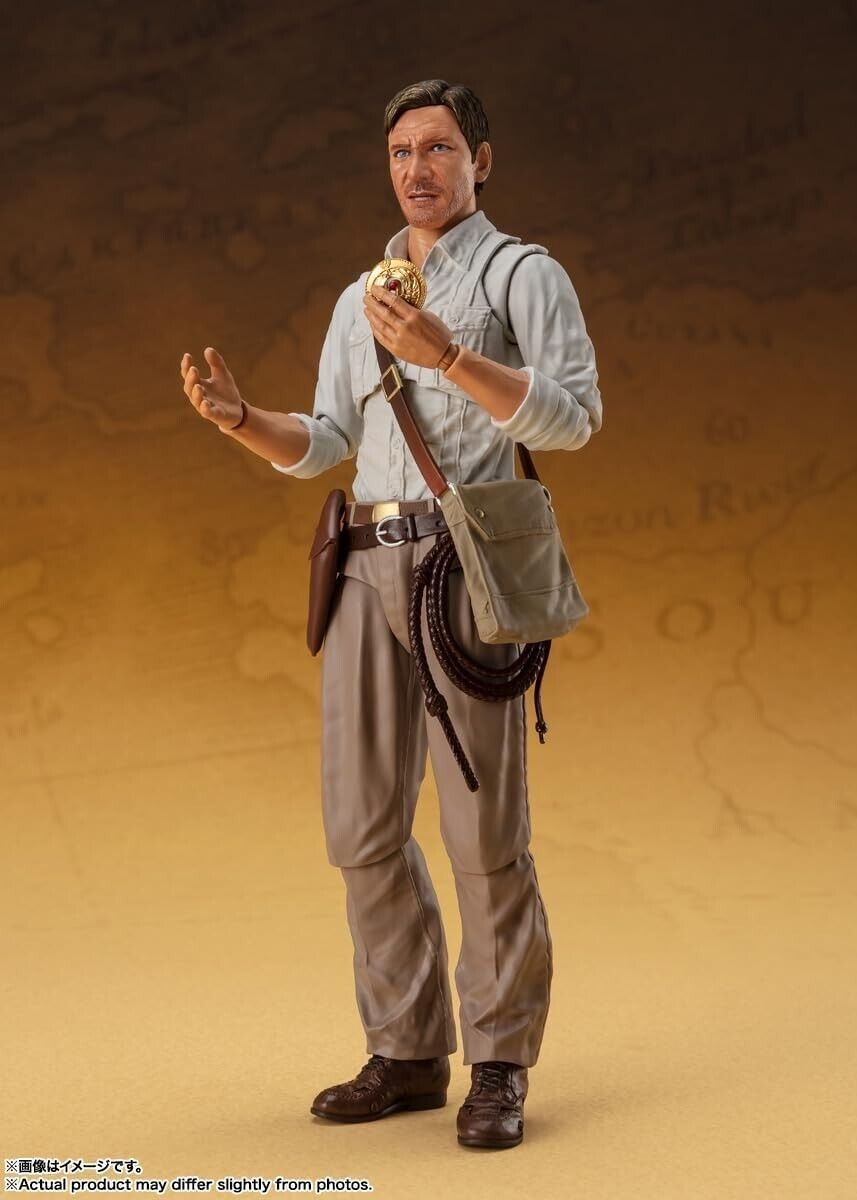 BANDAI S.H.Figuarts Indiana Jones Raiders of the Lost Arc Action Figure JAPAN