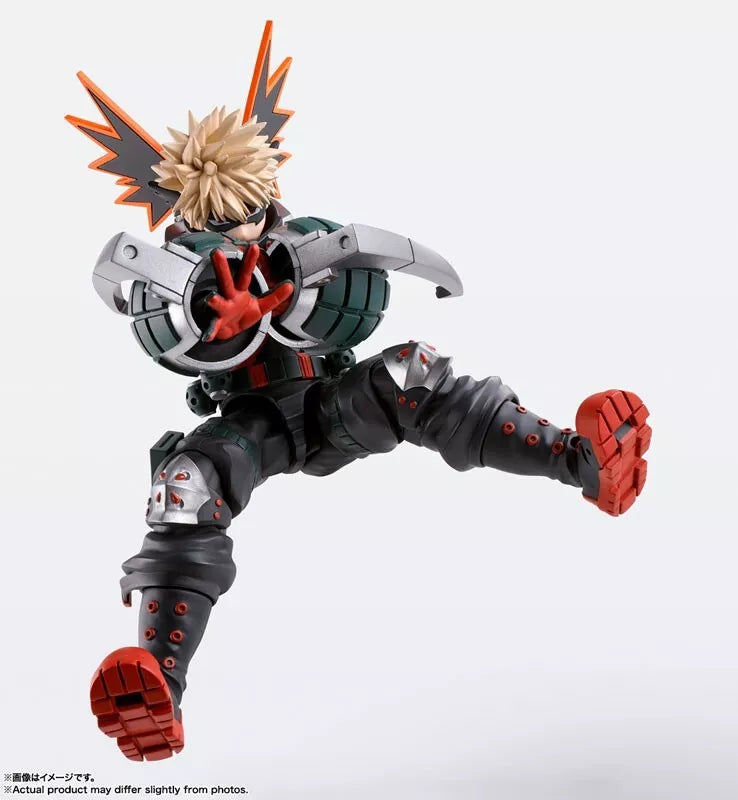 BANDAI S.H.Figuarts My Hero Academia Katsuki Bakugo Action Figure JAPAN OFFICIAL