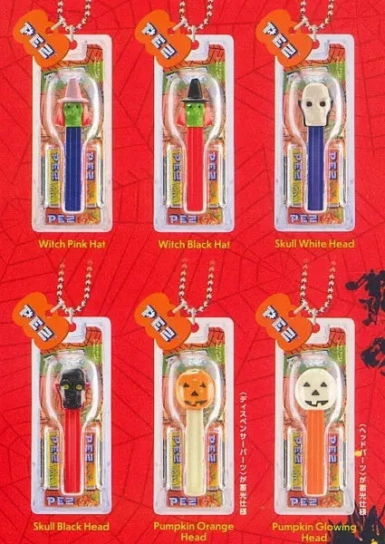 Ken elephant PEZ Ball Chain Mascot Halloween Ver. Complete Set Capsule Toy JAPAN