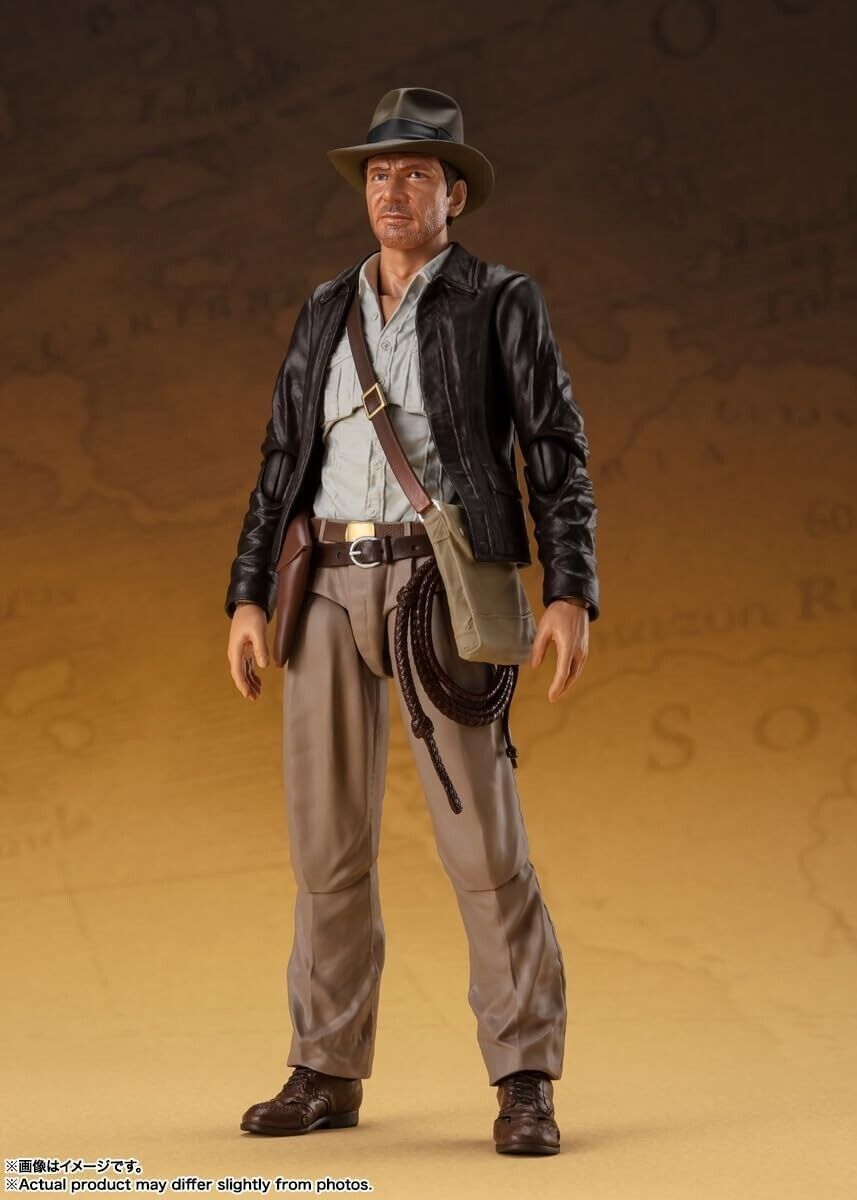 BANDAI S.H.Figuarts Indiana Jones Raiders of the Lost Arc Action Figure JAPAN