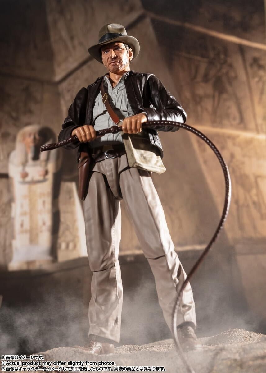 BANDAI S.H.Figuarts Indiana Jones Raiders of the Lost Arc Action Figure JAPAN