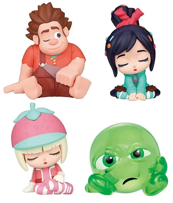 Katazun Fig. Disney Wreck-It Ralph Complete Set Figure Capsule Toy JAPAN