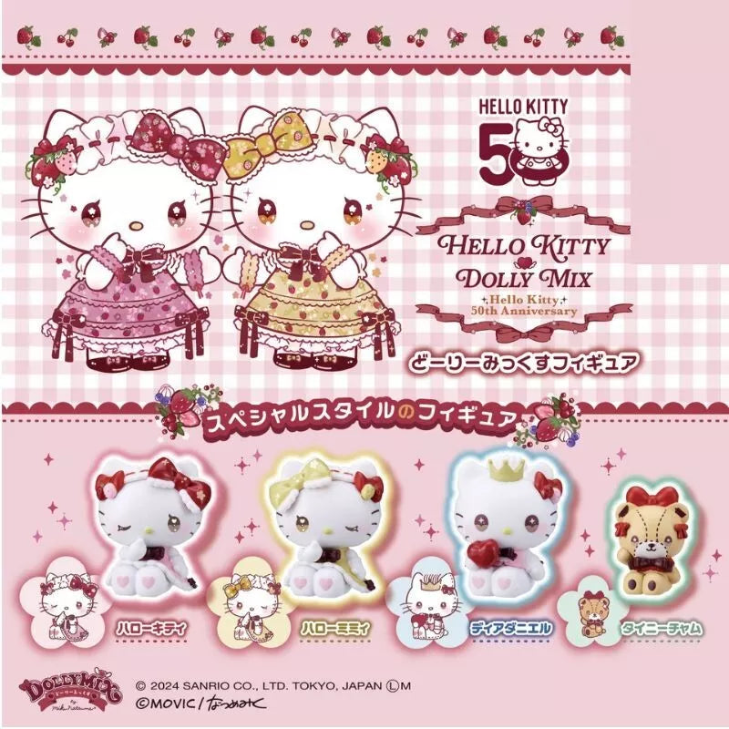 Takara Tomy Arts Sanrio DOLLY MIX Figure Complete Set Capsule Toy JAPAN OFFICIAL