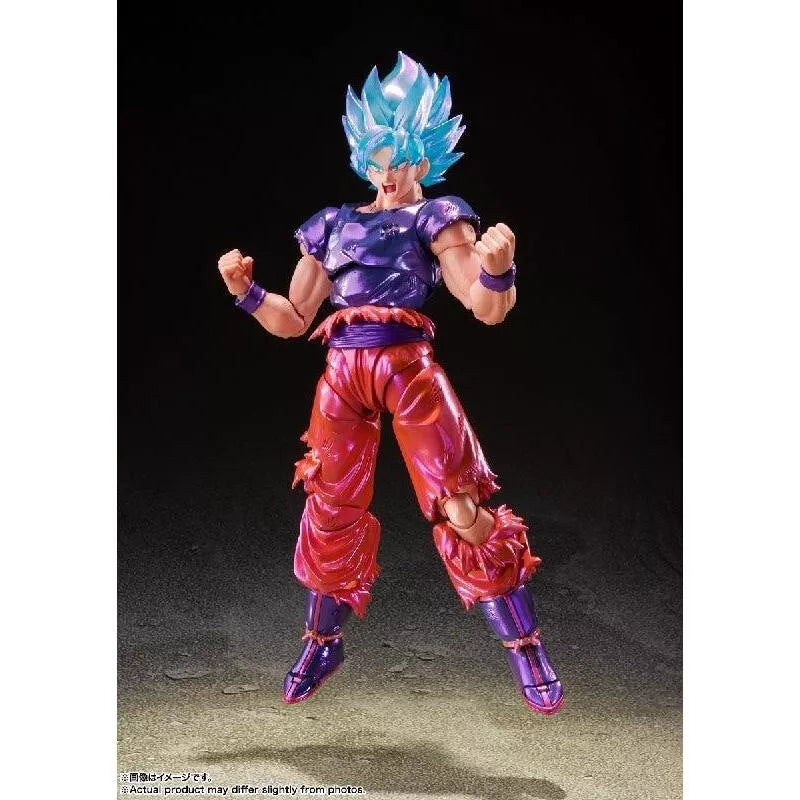 S.H.Figuarts Super Saiyan God Super Saiyan Son Goku Kaioken Action Figure JAPAN