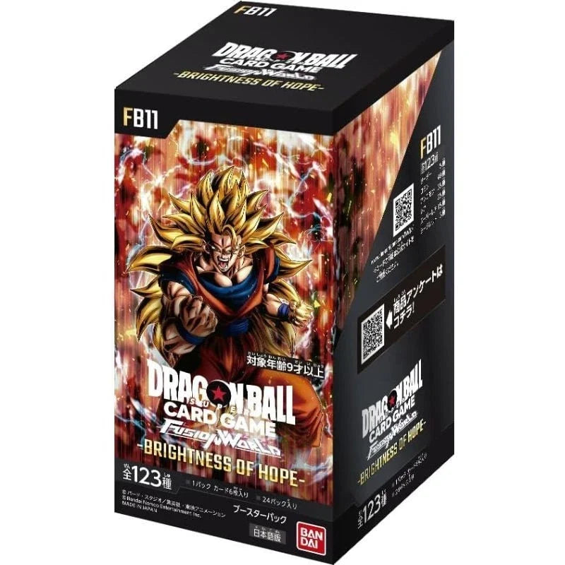 Dragon Ball Card Game Fusion World Brightness of Hope FB11 Booster Box TCG