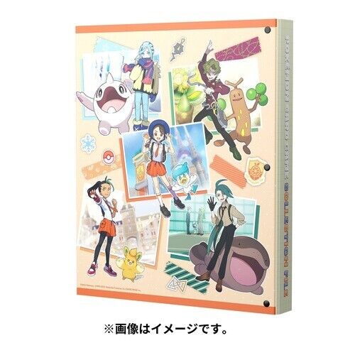 Pokemon Card Collection Binder Pokemon Trainer Paldea JAPAN OFFICIAL