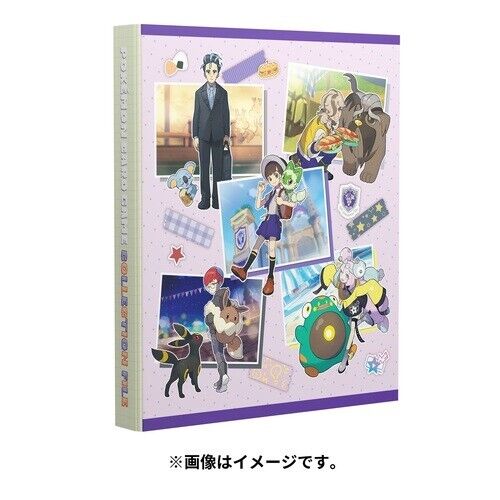 Pokemon Card Collection Binder Pokemon Trainer Paldea JAPAN OFFICIAL