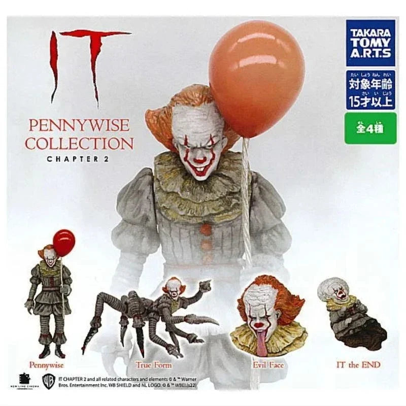 IT Pennywise Collection Chapter 2 Complete Set Figure Capsule Toy JAPAN OFFICIAL