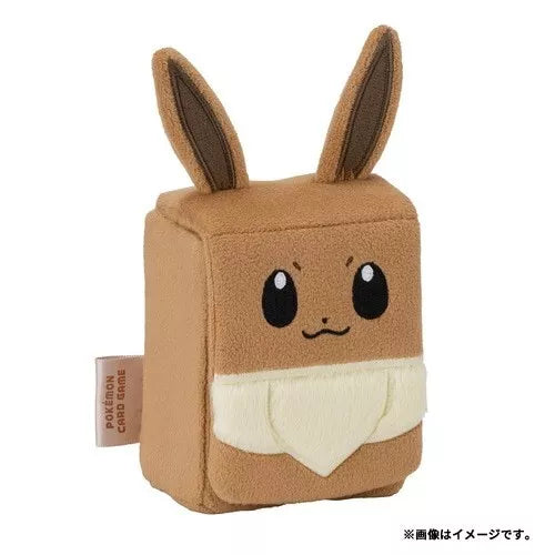 Pokemon Center Original Plush Deck Case Eevee JAPAN OFFICIAL