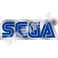 SEGA Logo - BIG Die-Cut Metal Sticker
