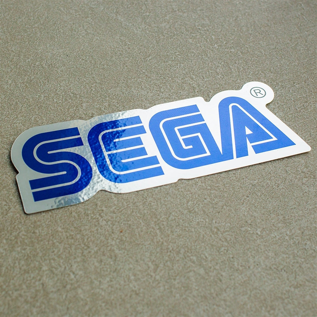 SEGA Logo - BIG Die-Cut Metal Sticker