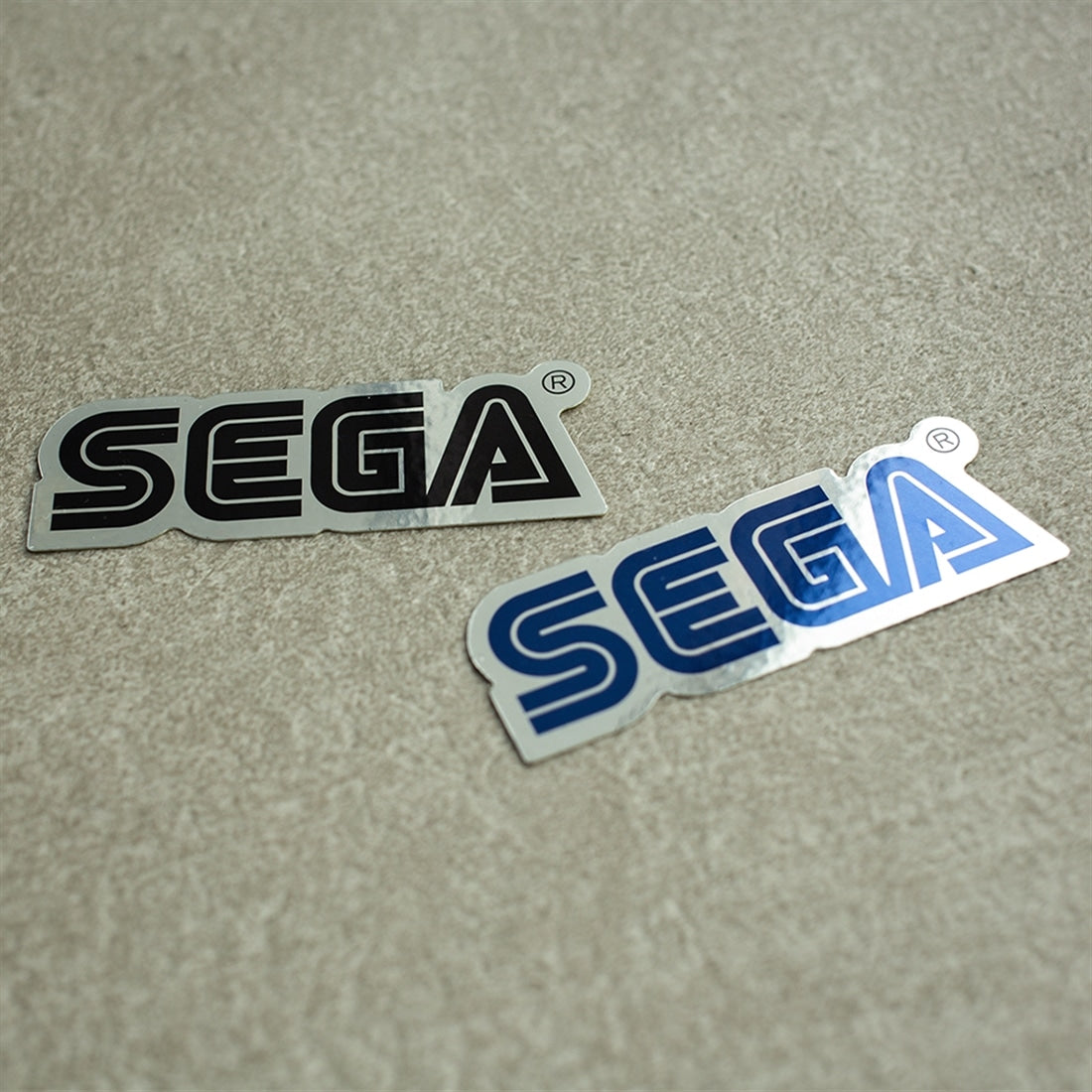 SEGA Logo - Die-Cut Metal Stickers (2 Designs)