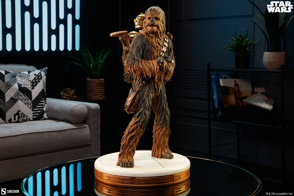 Star Wars The Empire Strikes Back: Chewbacca and C-3PO Premium Format Figure