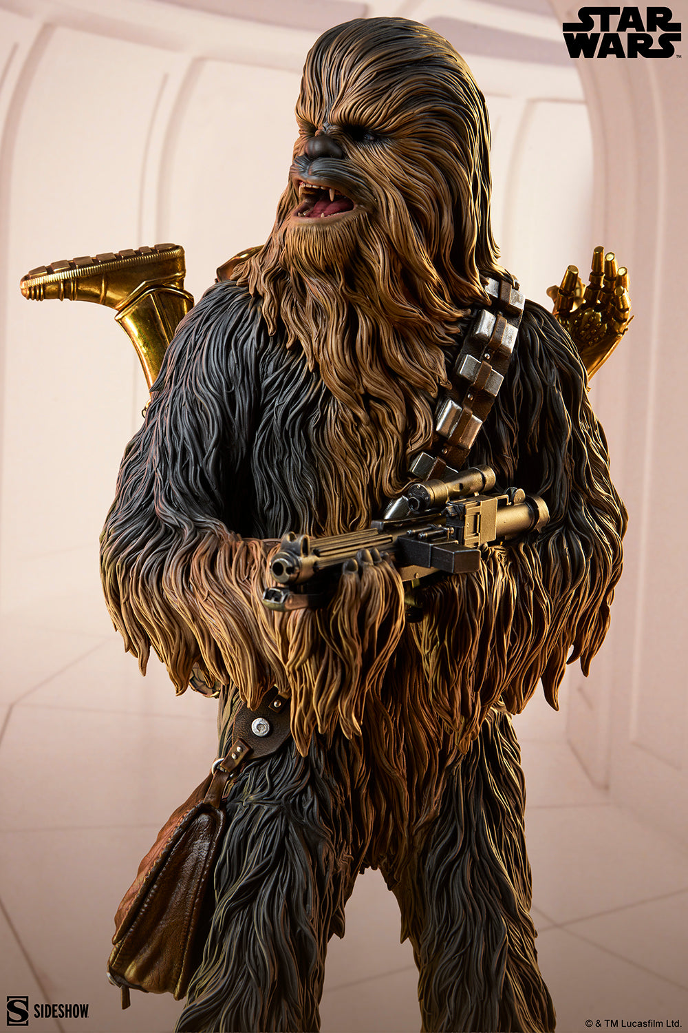 Star Wars The Empire Strikes Back: Chewbacca and C-3PO Premium Format Figure