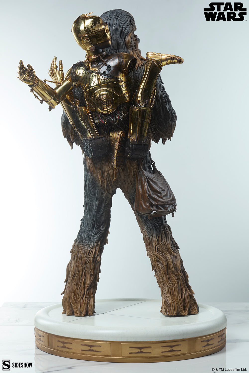 Star Wars The Empire Strikes Back: Chewbacca and C-3PO Premium Format Figure