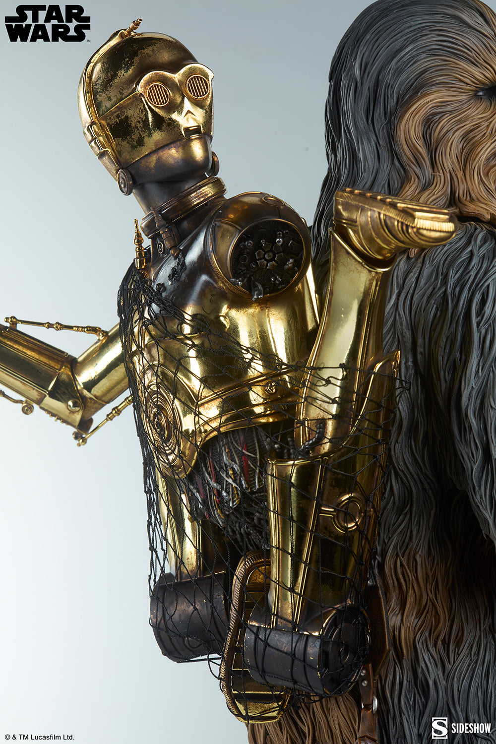 Star Wars The Empire Strikes Back: Chewbacca and C-3PO Premium Format Figure