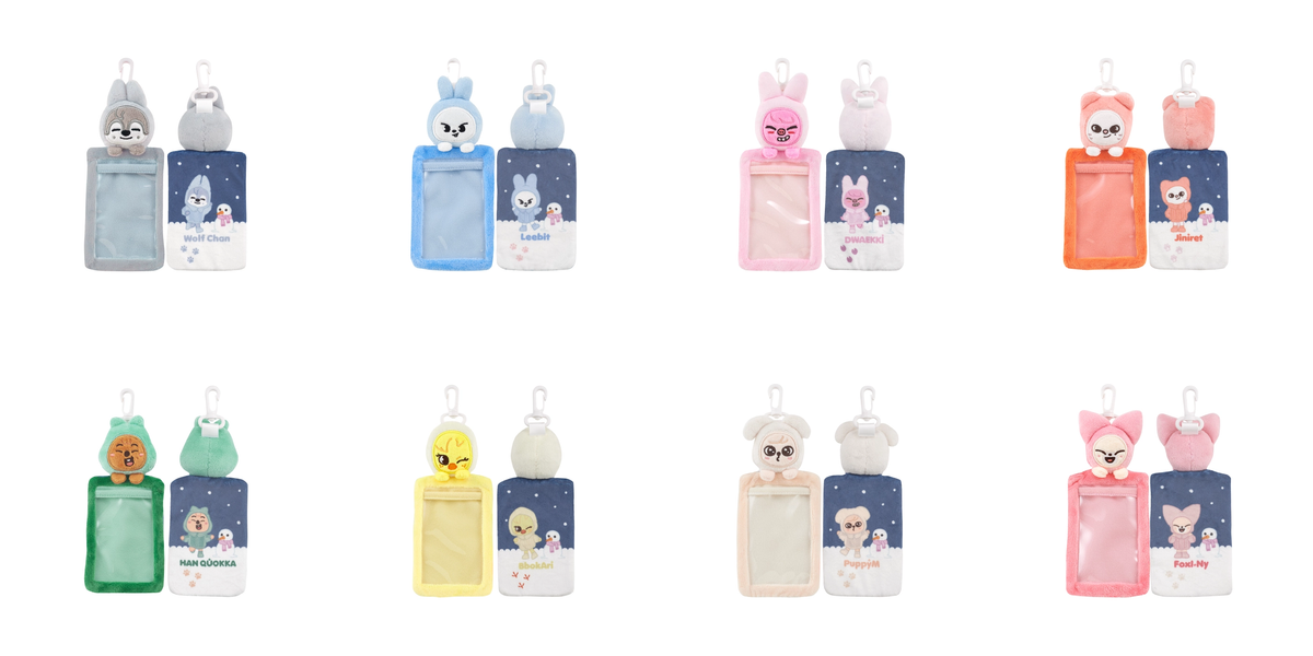 SKZOO x Gigo Exclusive - Fluffy Pass Case (8 Types) [Pre-Order Nov 2026]