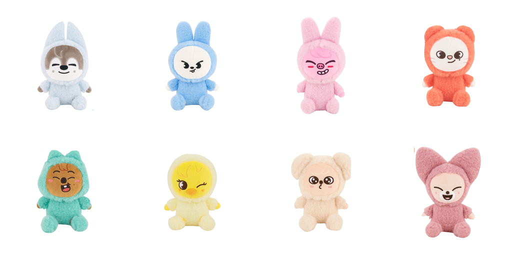 SKZOO x Gigo Exclusive - Fluffy Boa Winter Plush Toy (8 Types) [Pre-Order Nov 2026]