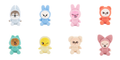 SKZOO x Gigo Exclusive - Fluffy Boa Winter Plush Toy (8 Types) [Pre-Order Nov 2026]