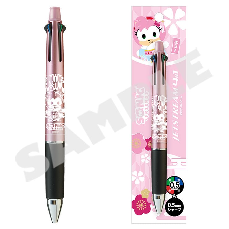Sonic & Friends - Winter Outing Jetstream 4&1 Pens (6 Types)