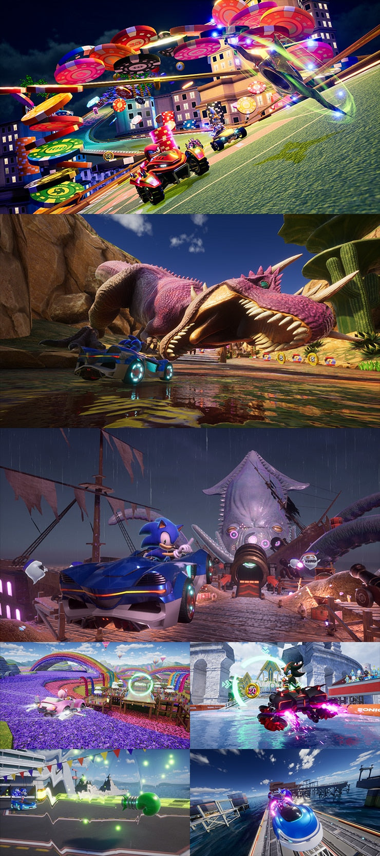 Sonic Racing: CrossWorlds - PS4 (Japanese Physical Edition)