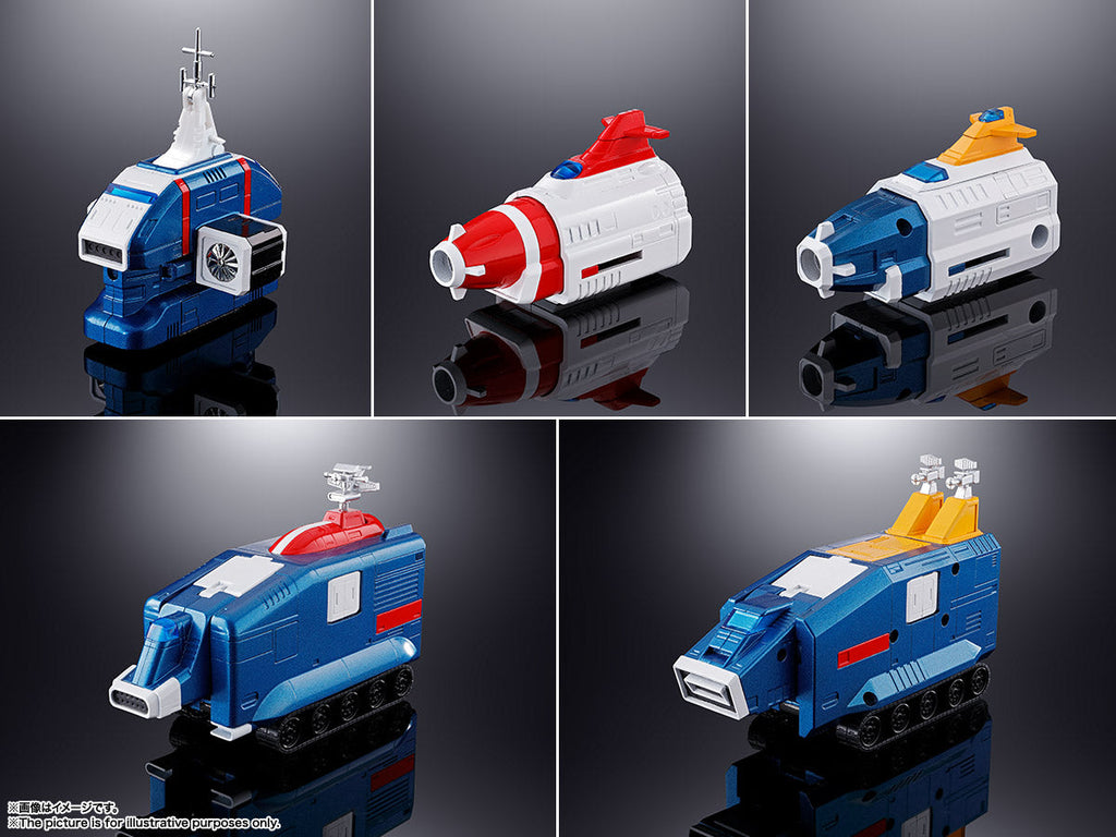 Soul of Chogokin Armored Fleet Dairugger XV: GX-88 Dairugger Voltron 2