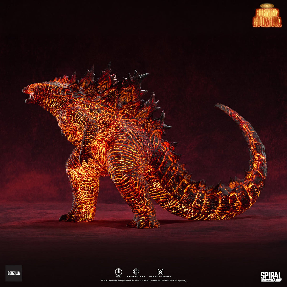 Godzilla King of the Monsters (2019): Burning Godzilla