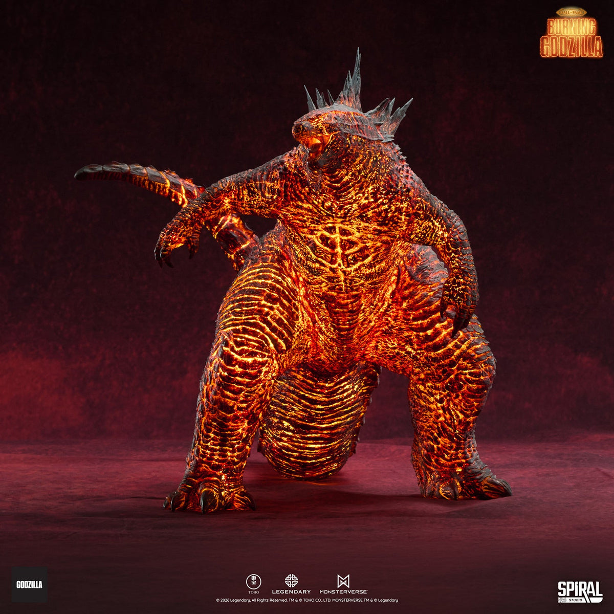 Godzilla King of the Monsters (2019): Burning Godzilla