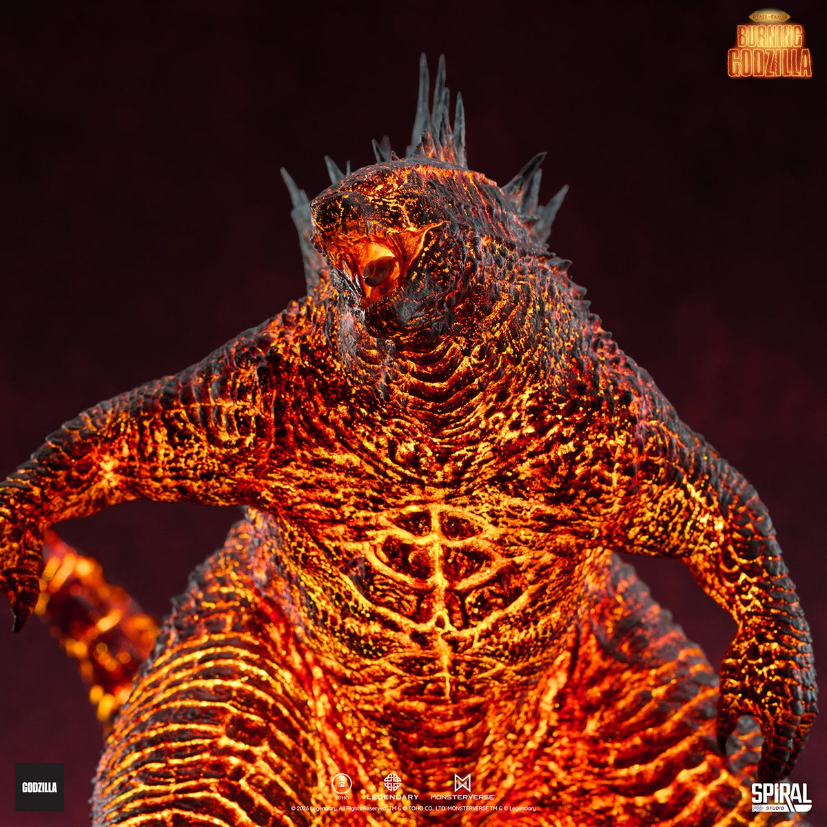 Godzilla King of the Monsters (2019): Burning Godzilla