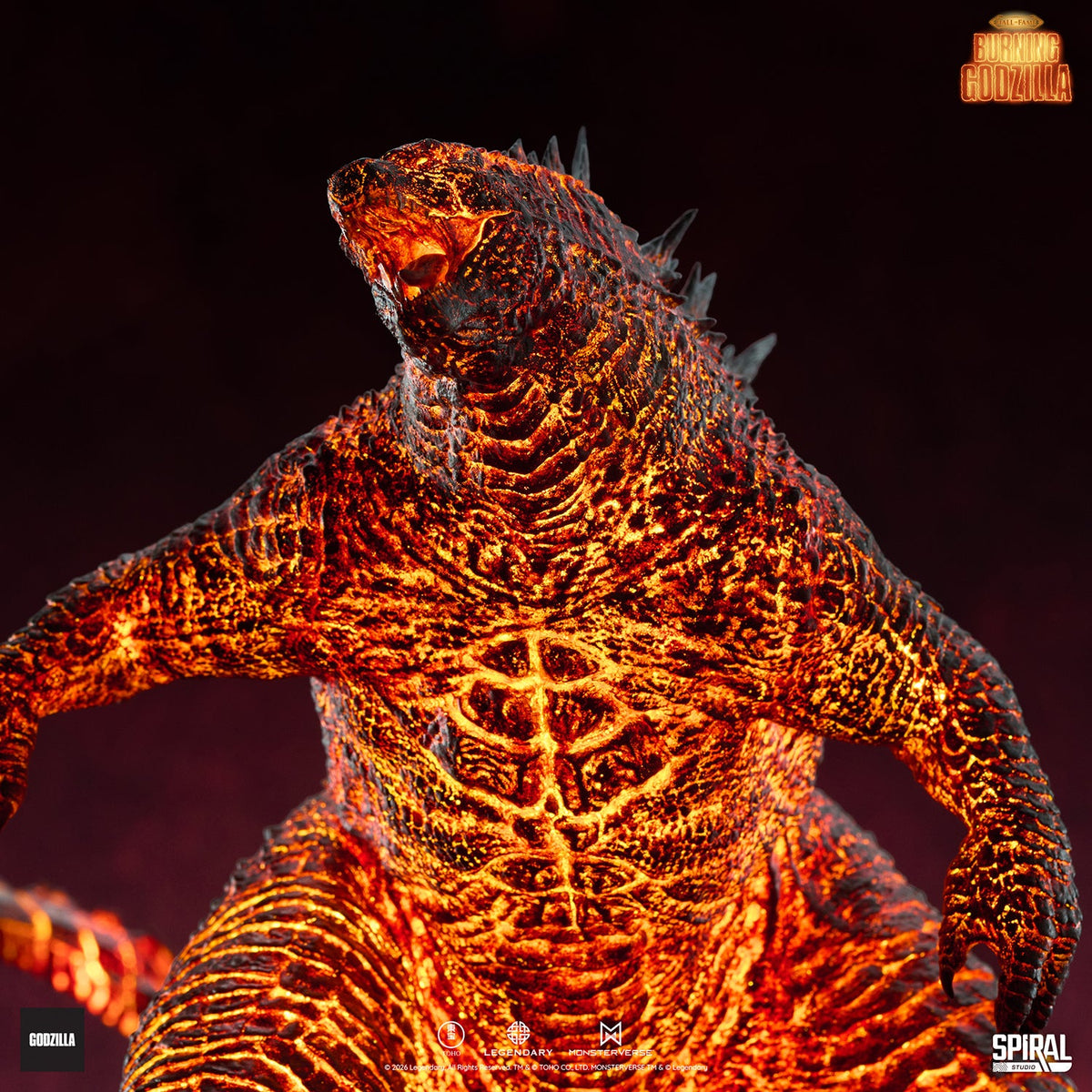 Godzilla King of the Monsters (2019): Burning Godzilla