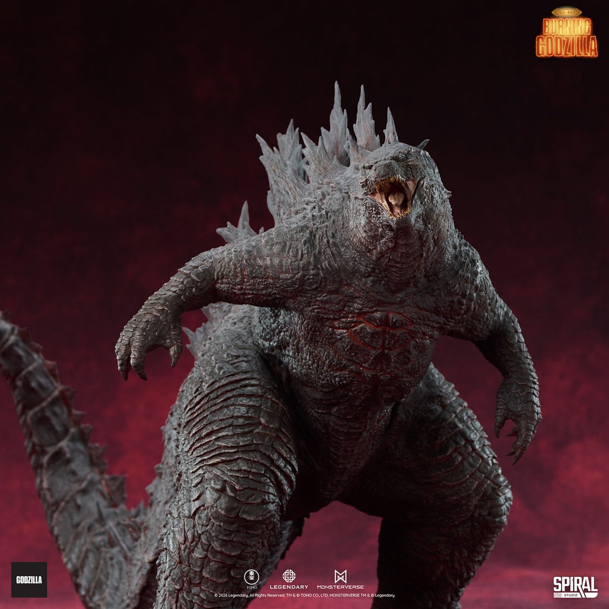 Godzilla King of the Monsters (2019): Burning Godzilla