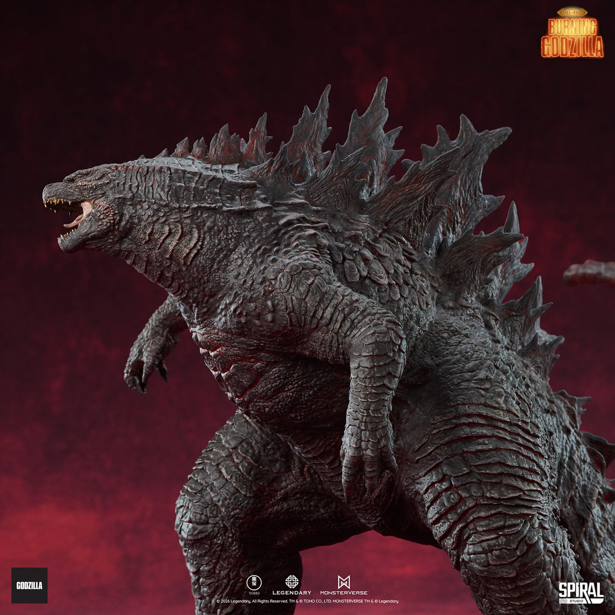 Godzilla King of the Monsters (2019): Burning Godzilla