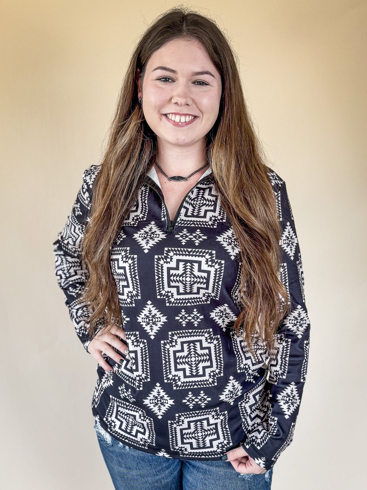 Down In The Hills Fitted Pullover by Sterling Kreek