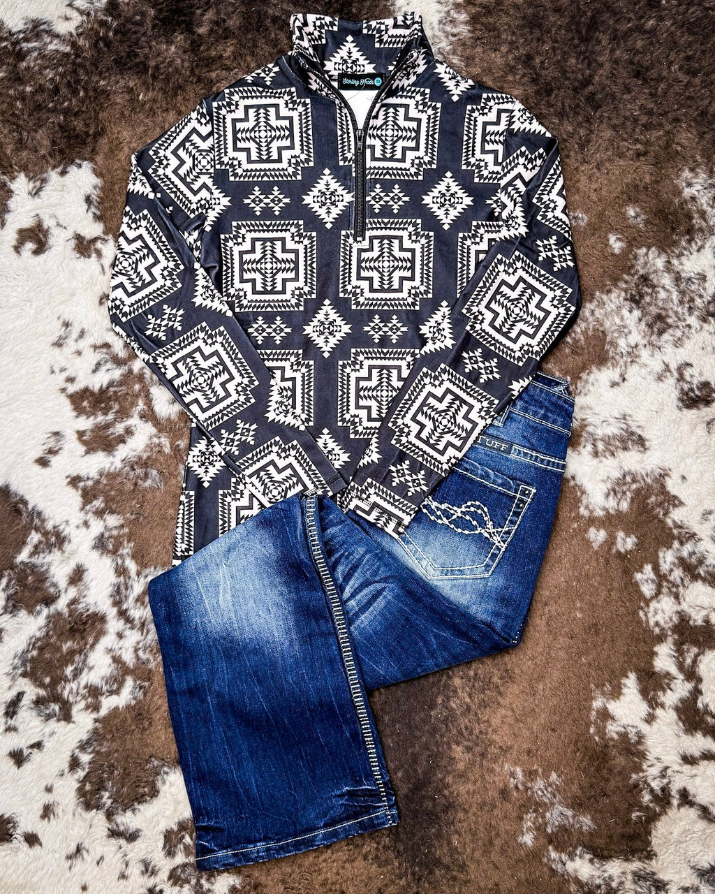 Down In The Hills Fitted Pullover by Sterling Kreek
