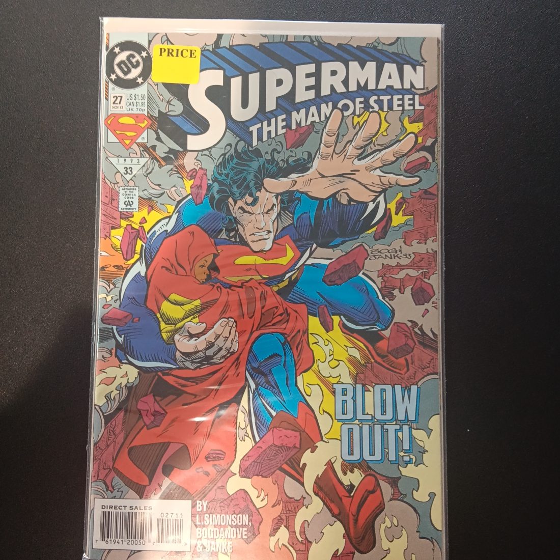 Superman: The Man of Steel #27