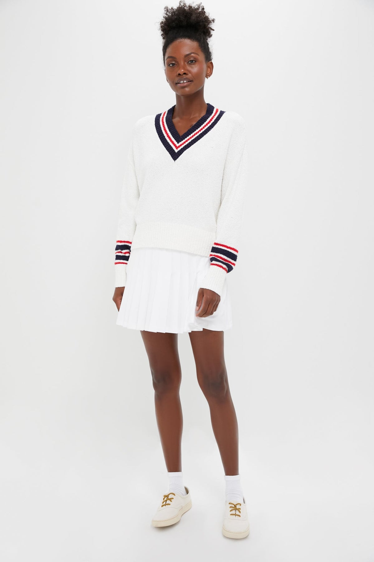 Americana Boucle Elizabeth Sweater