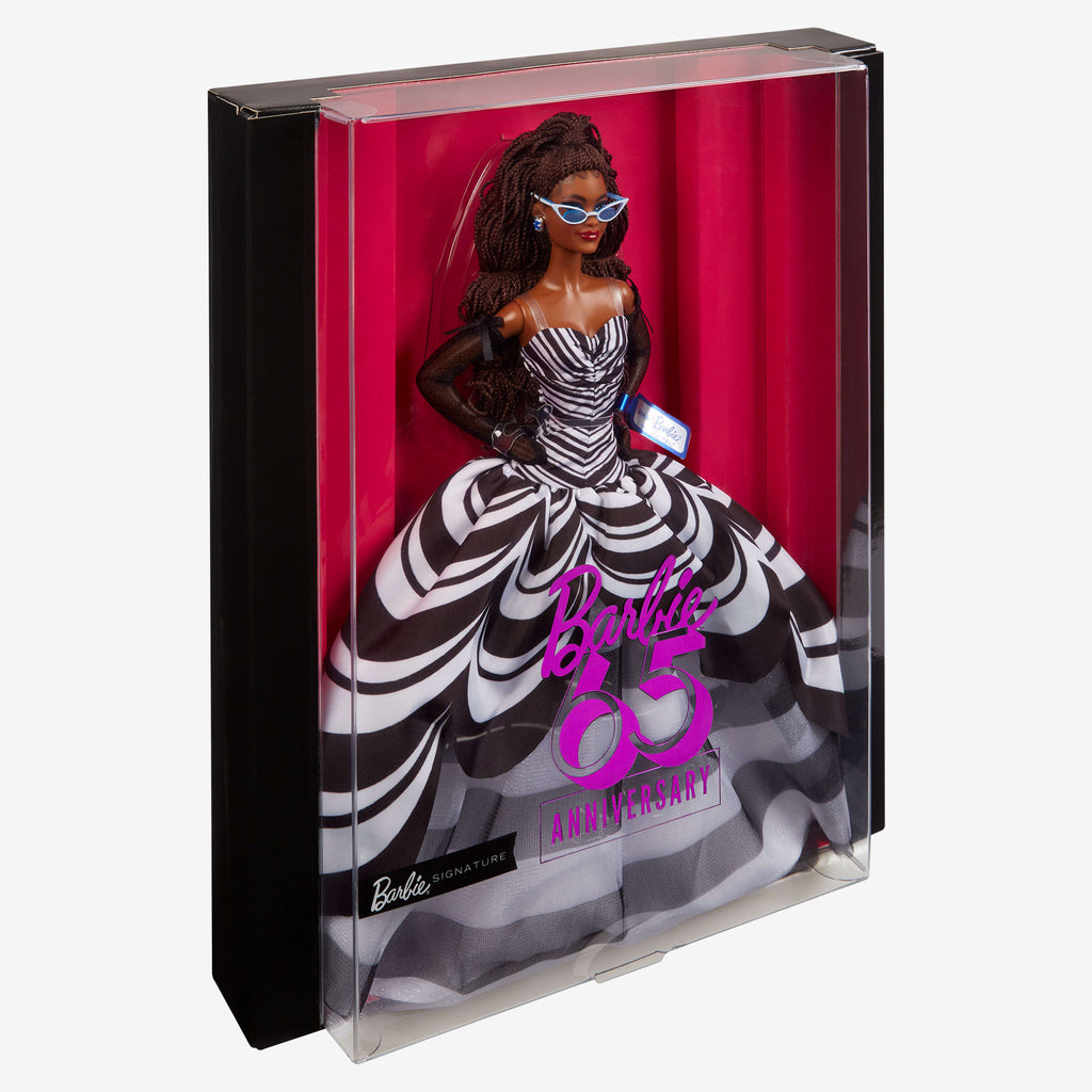 Barbie 65th Anniversary Doll With Brunette Hair