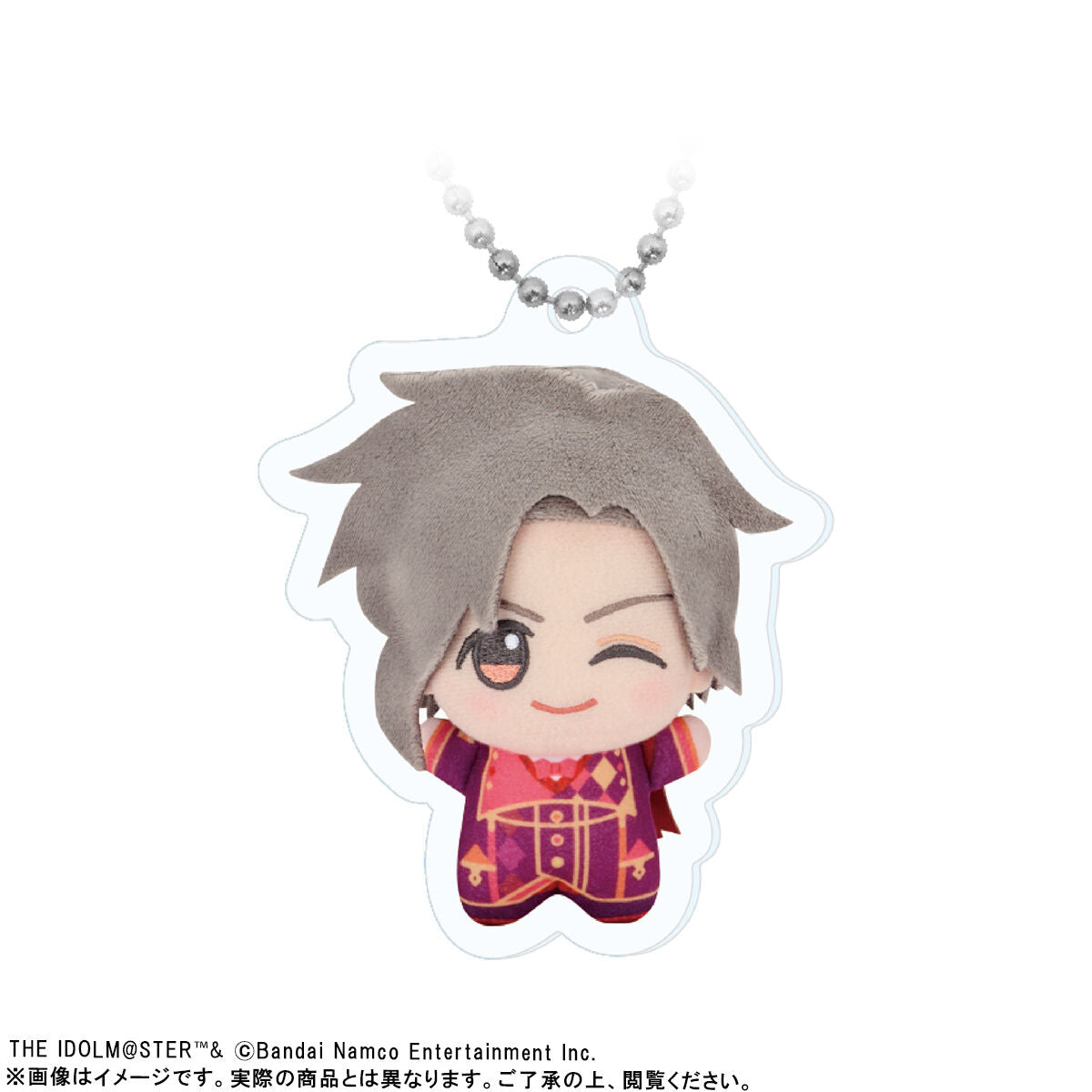 The Idolmaster SideM - Chibigurumi Photo Acrylic Keychains A Complete Set of 16