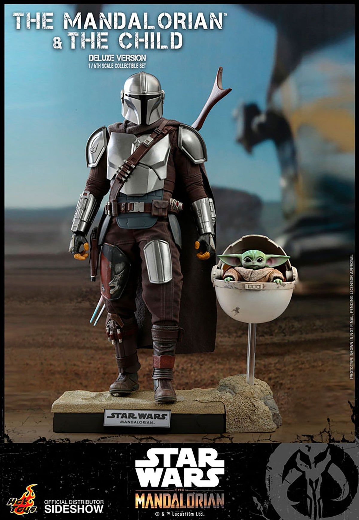 Star Wars - The Mandalorian and The Child (Deluxe) - Sixth Scale Figure