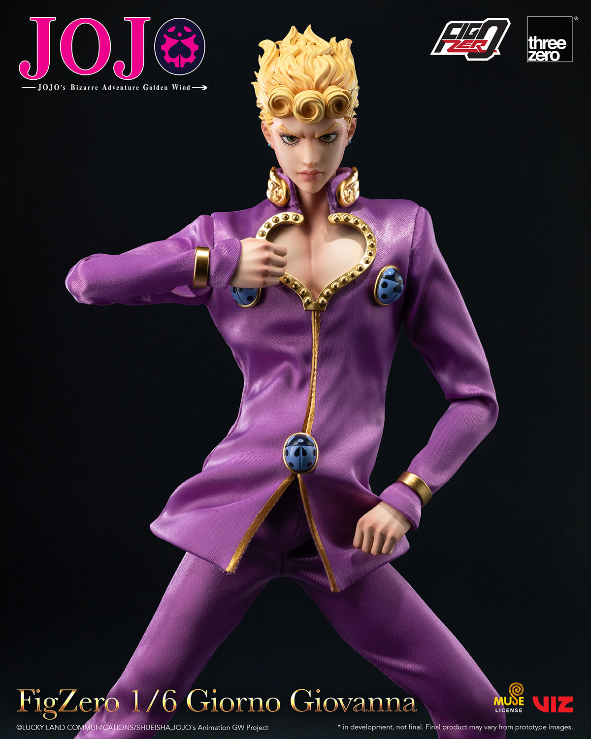 JOJO's Bizarre Adventure Golden Wind: Giorno Giovanna