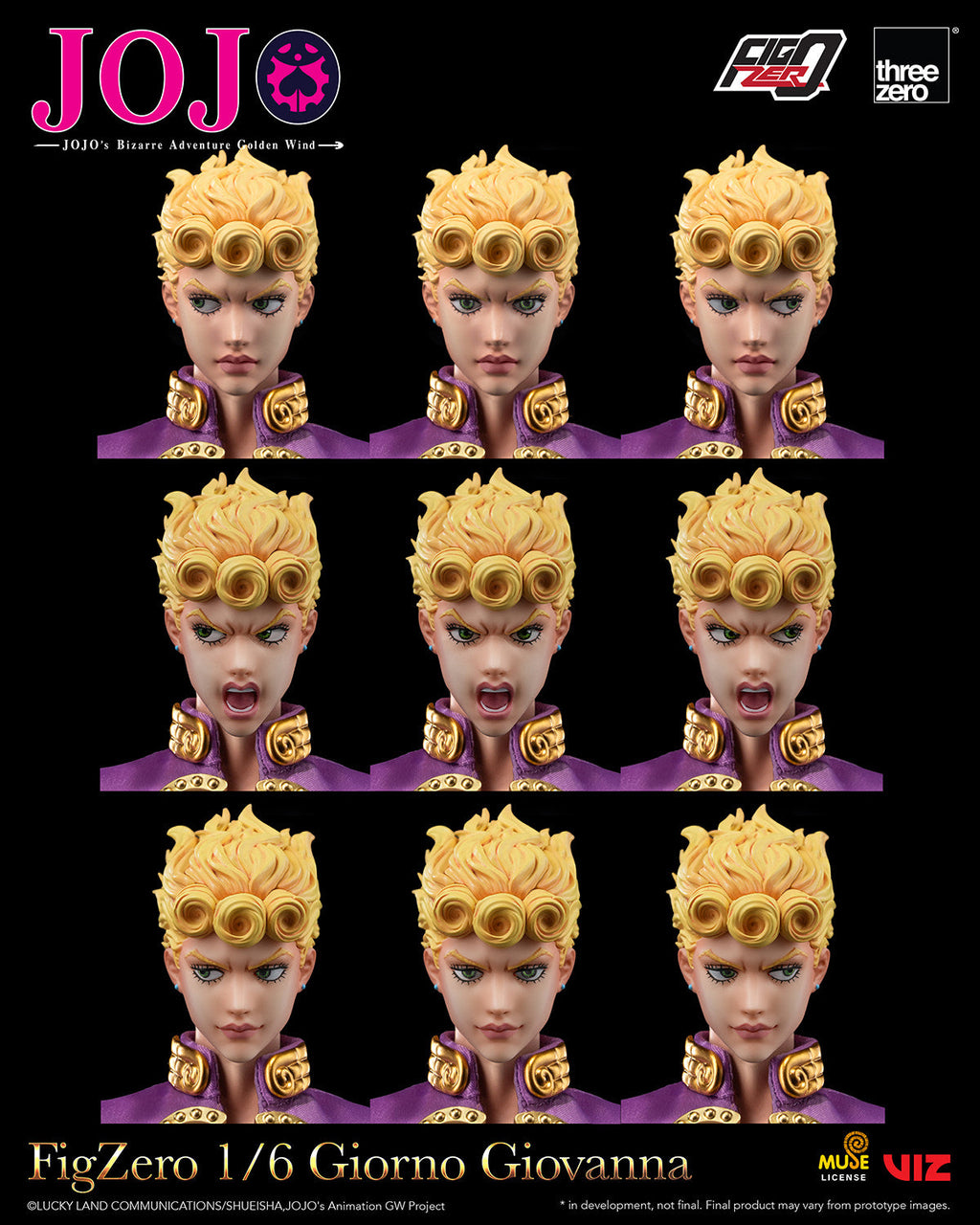 JOJO's Bizarre Adventure Golden Wind: Giorno Giovanna